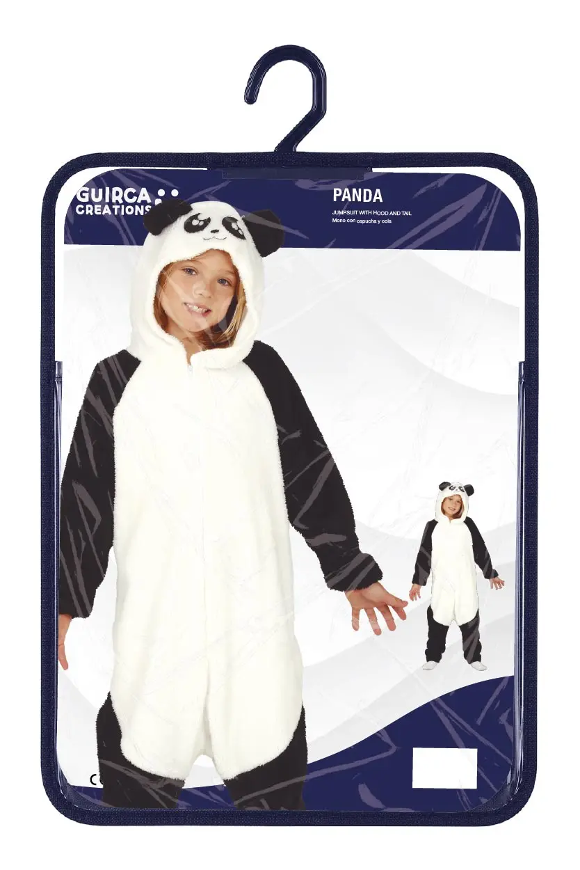 Panda-kigurumi – kostume til børn