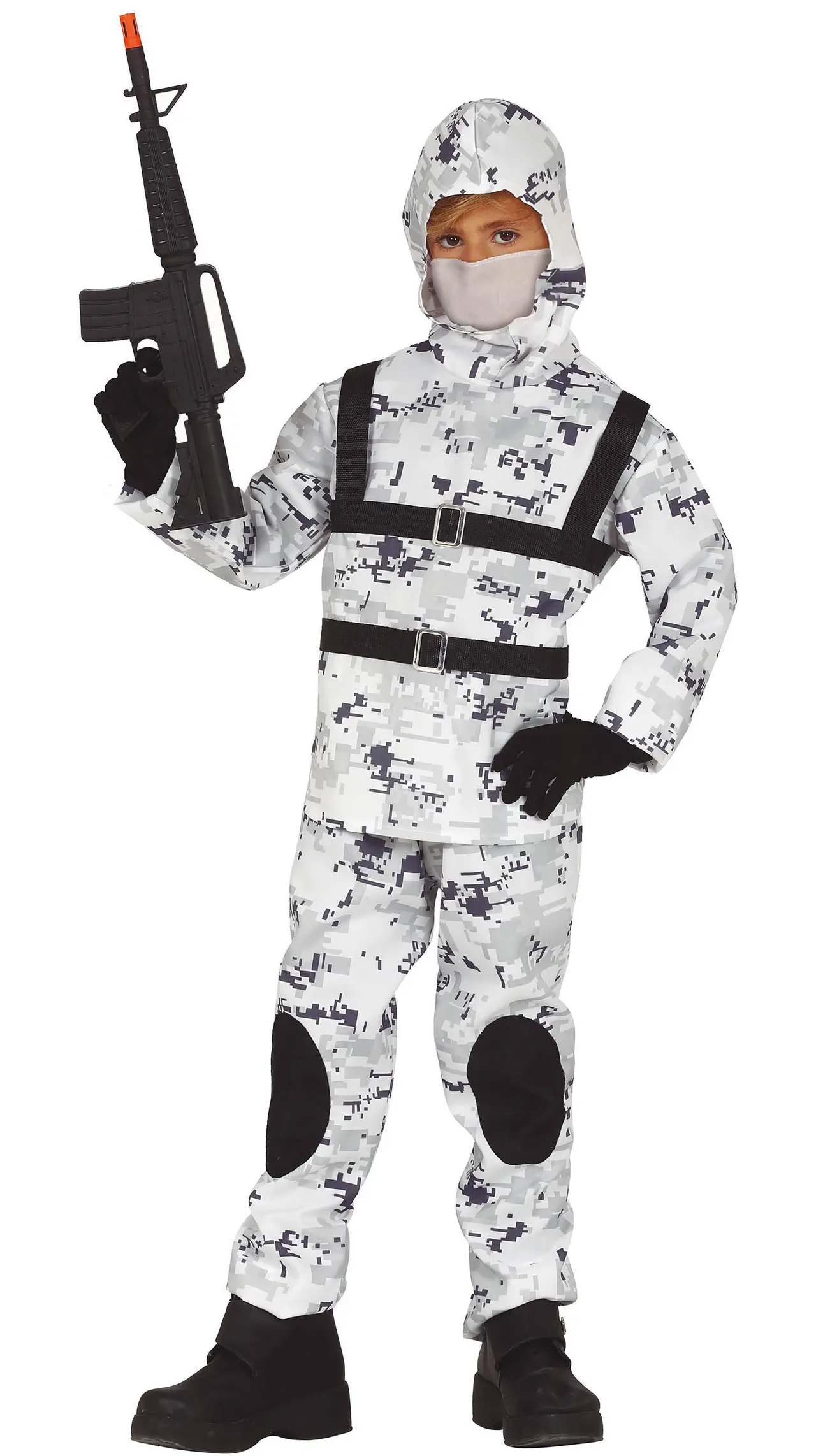 Arktisk soldat – kostume til drenge