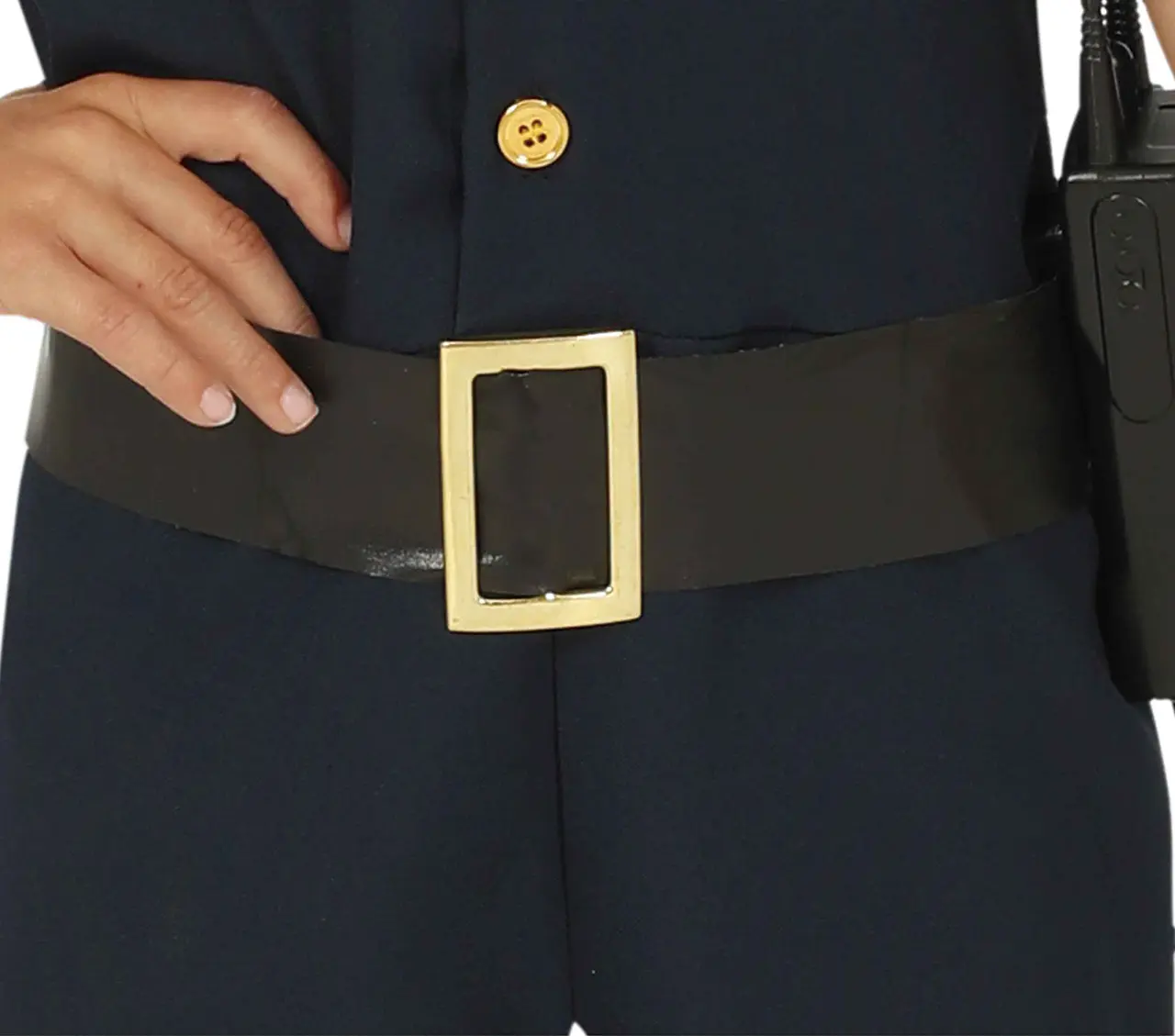 Politi – kostume til drenge, blå, model 83742
