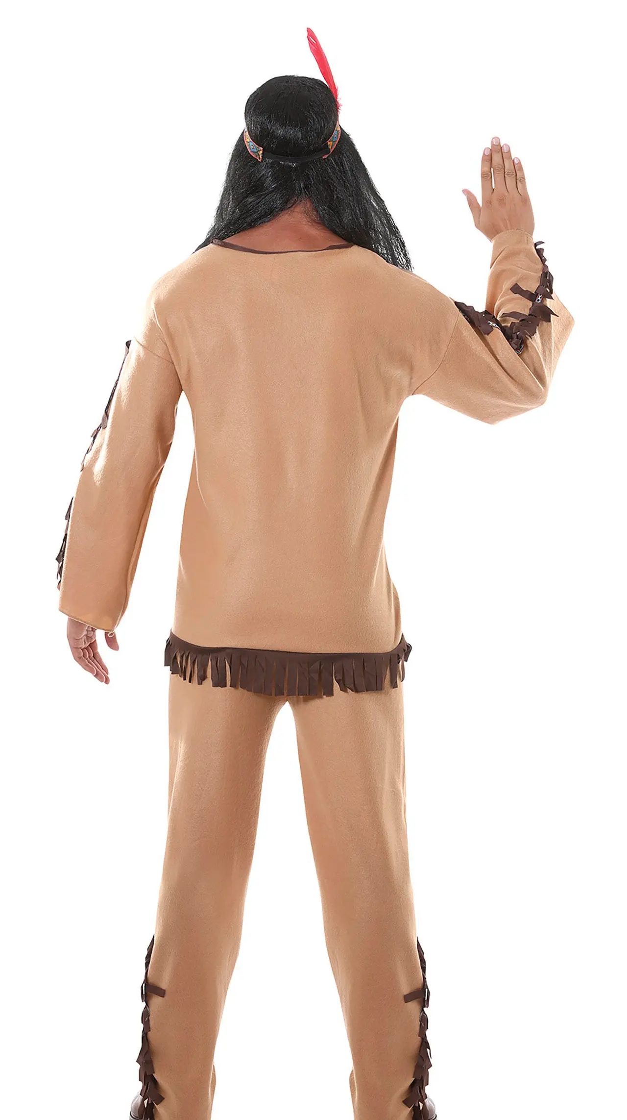 Indisk – kostume til herrer, brun, model 84002