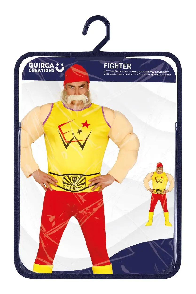Wrestler – kostume til herrer