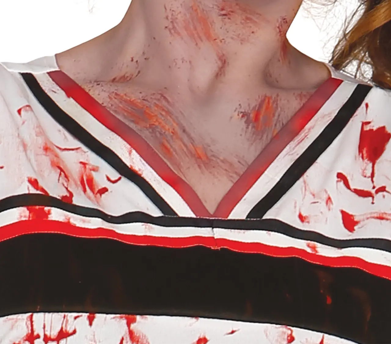 Zombie-cheerleader – kostume til børn og voksne