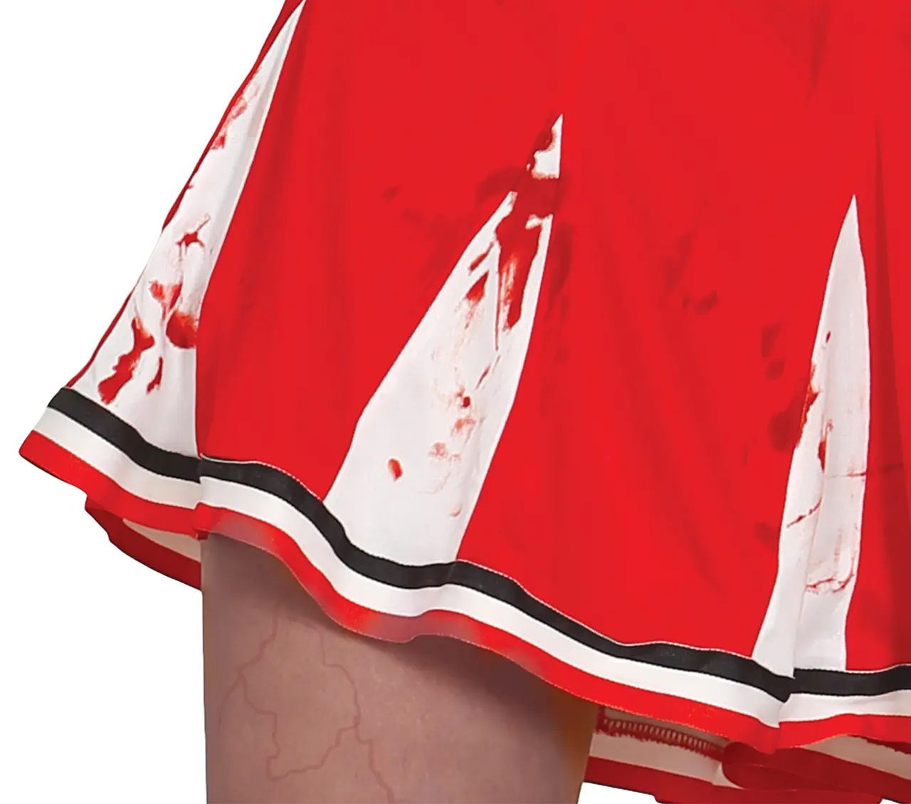 Zombie-cheerleader – kostume til børn og voksne