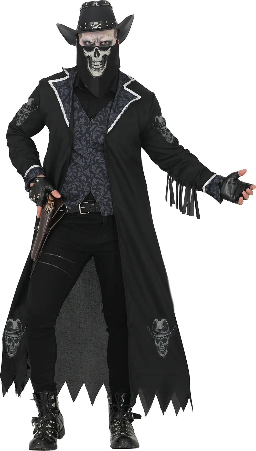 Gotisk cowboy – kostume til herrer