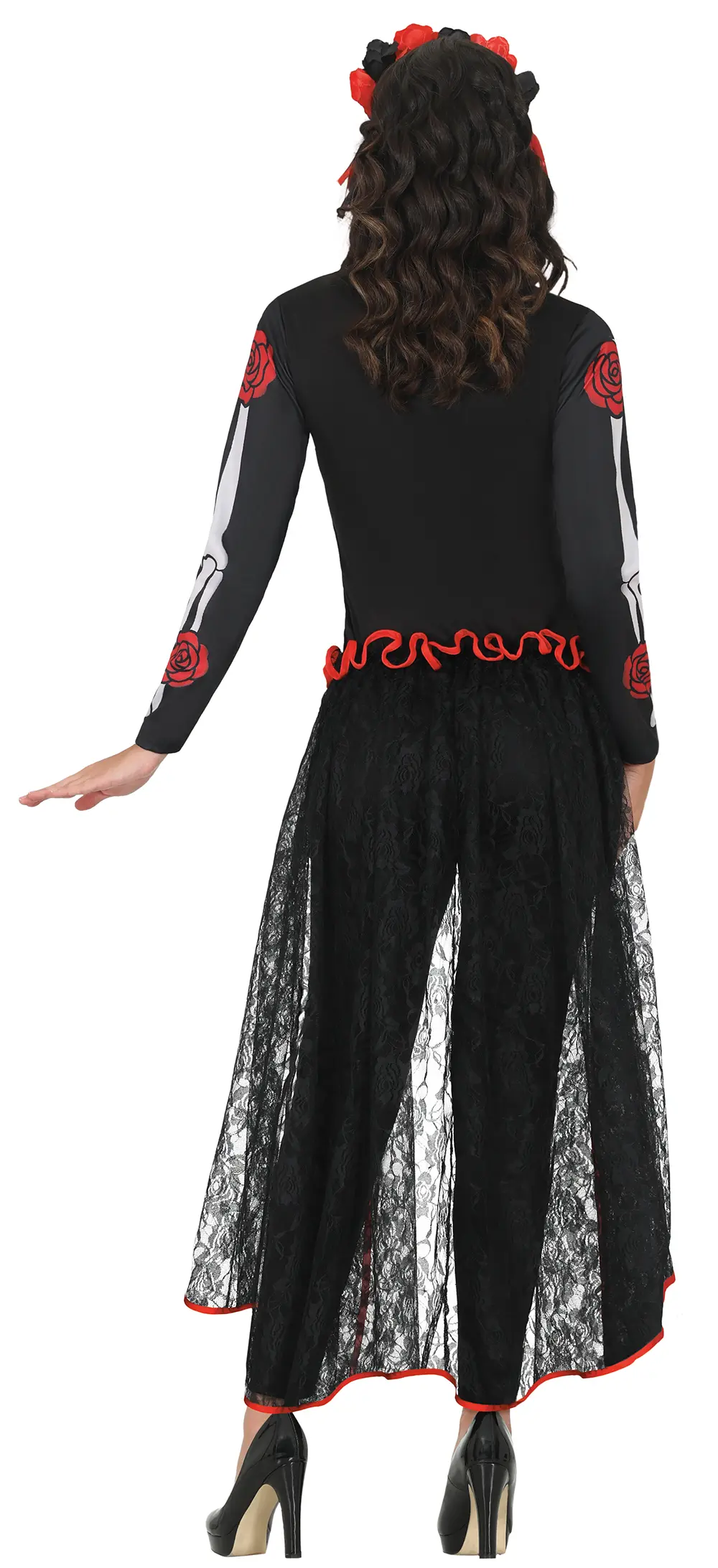 Catrina med blomster – kostume til damer