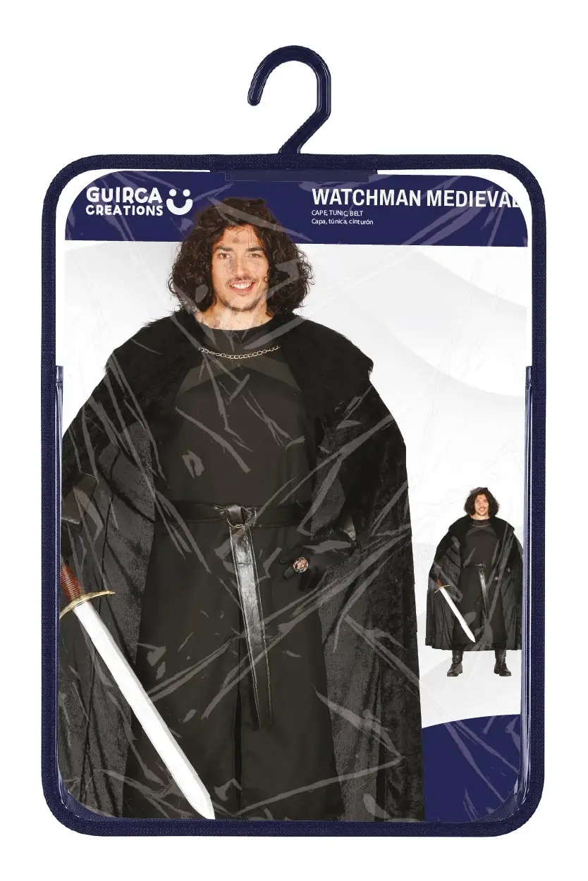 Middelaldervagt – kostume til herrer