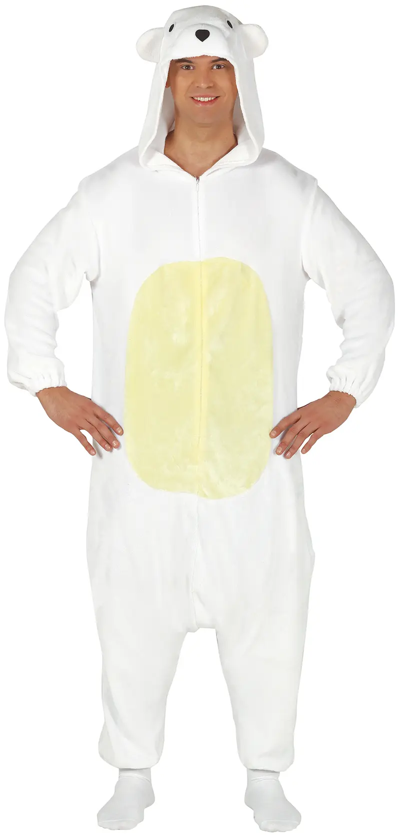 Isbjørn-kigurumi – kostume til voksne