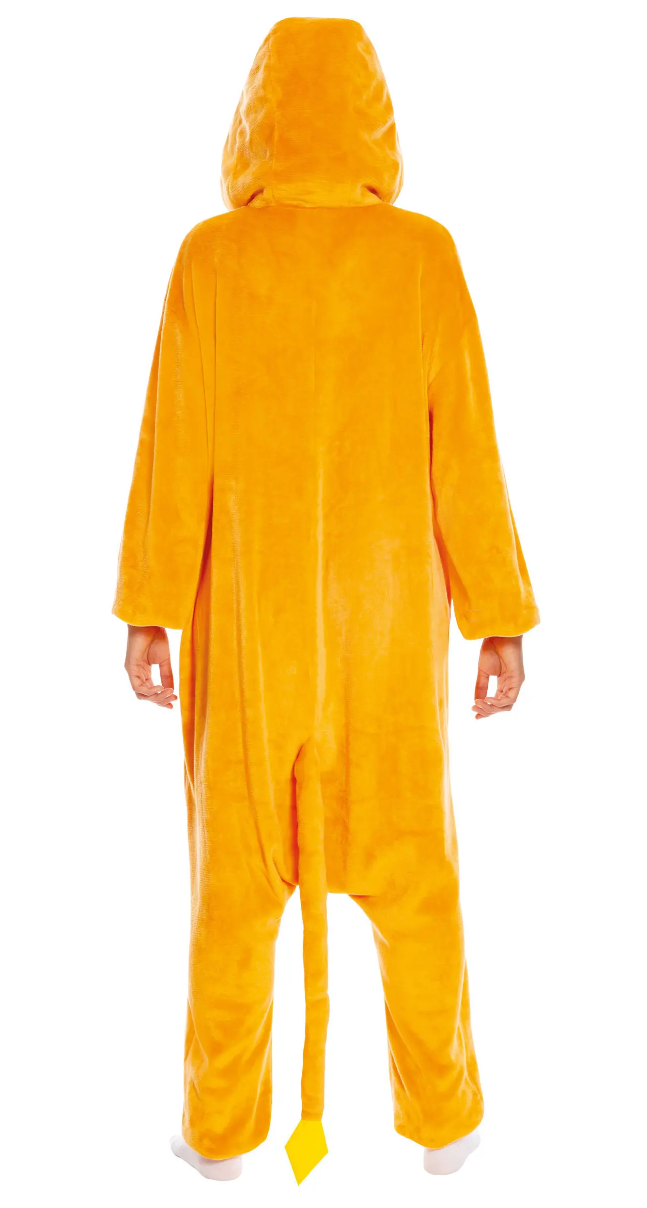 Orange drage – kostume til voksne