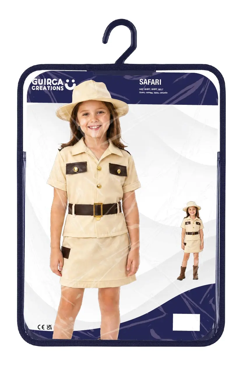 Safari – kostume til piger