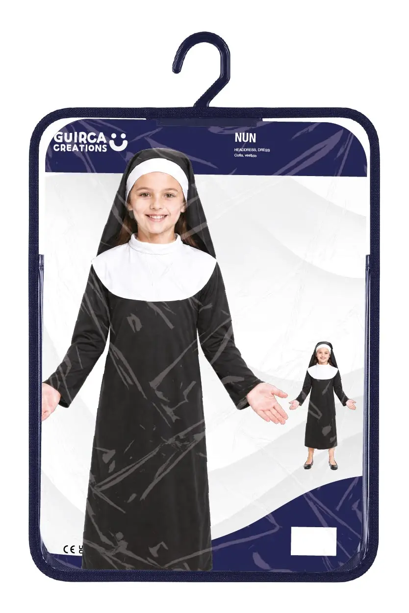 Nonne – kostume til børn