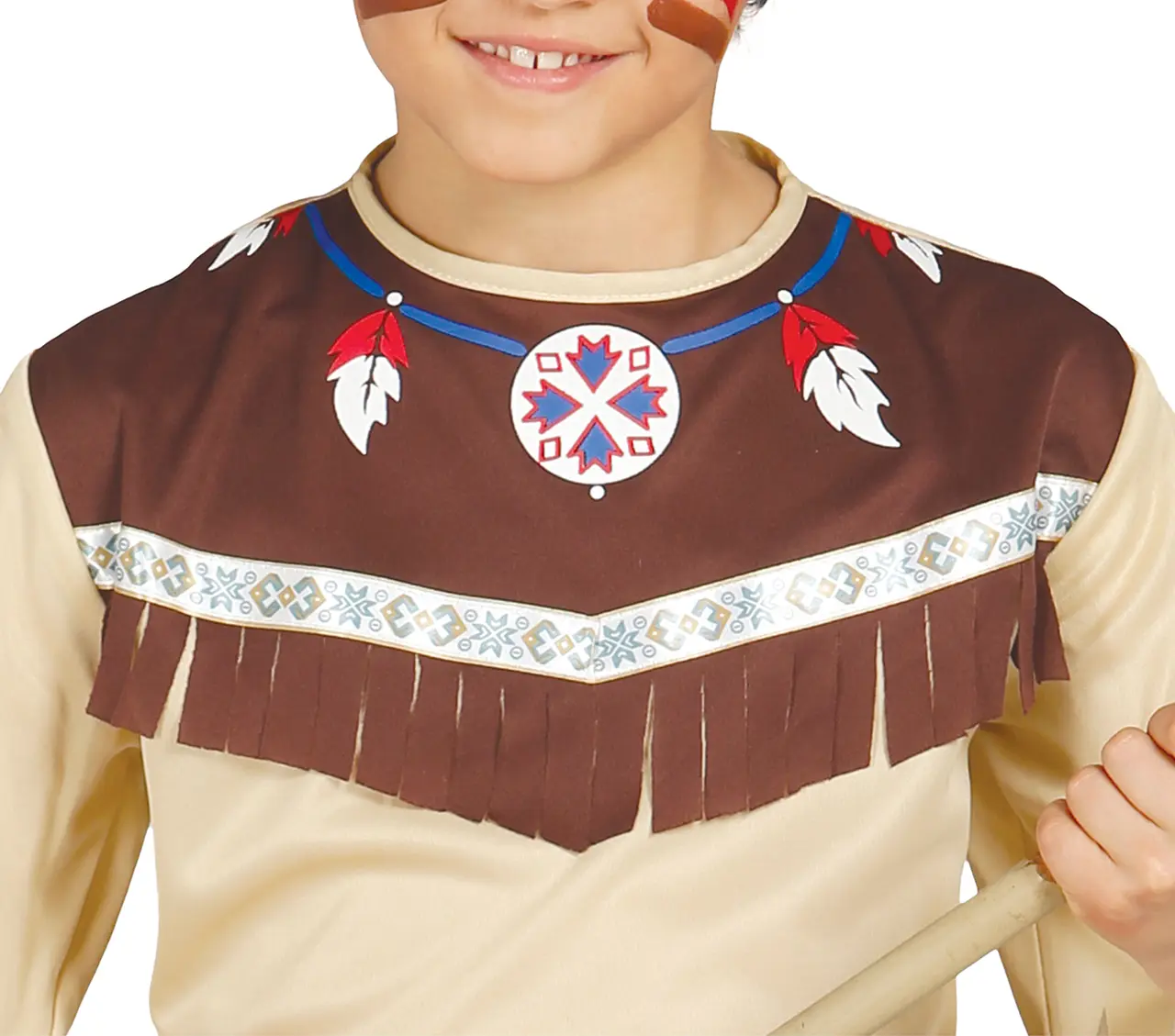 Cherokee-indianer – kostume til drenge