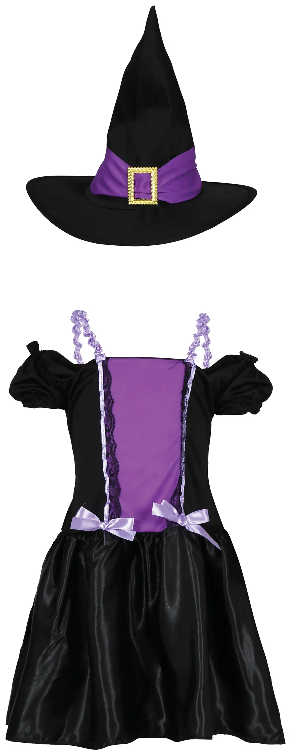 Violet heks – kostume til baby