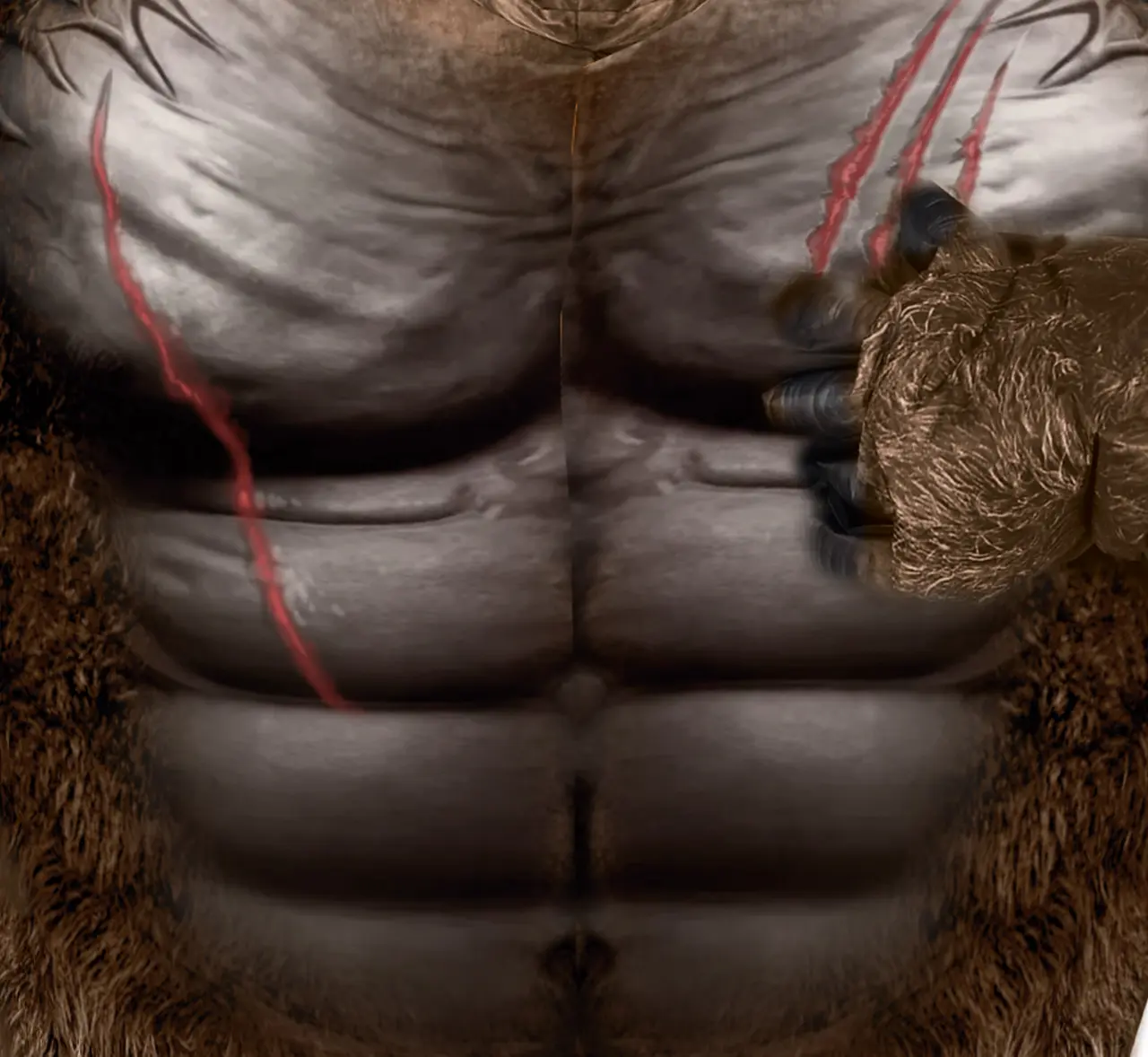 Big Kong – kostume til voksne
