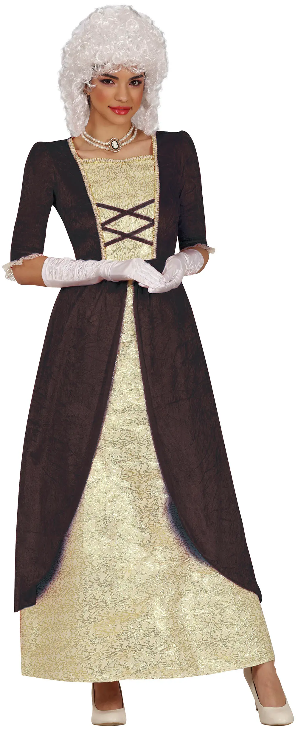 Madame i brunt – kostume til damer