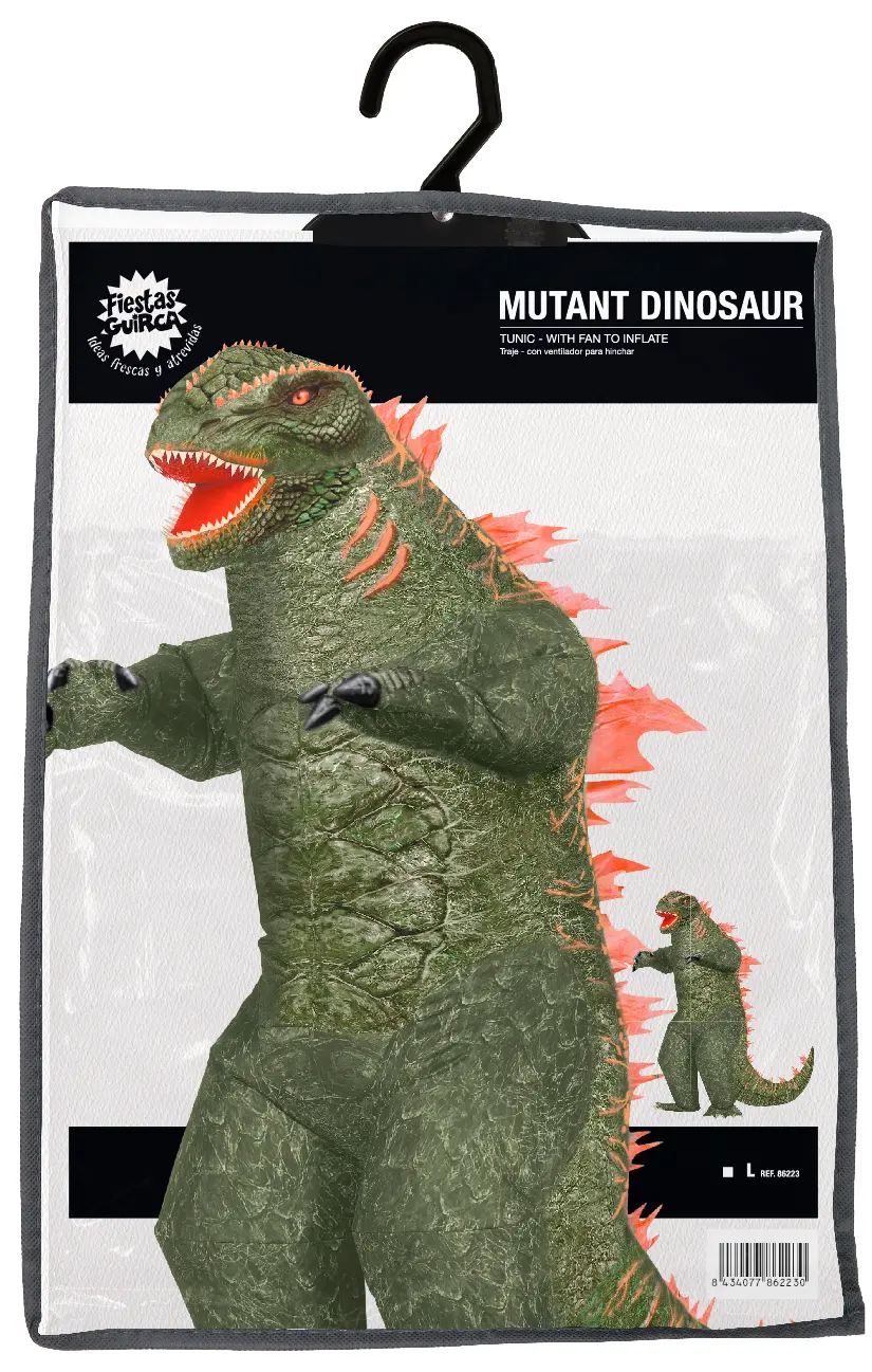Mutantdinosaur – kostume til voksne