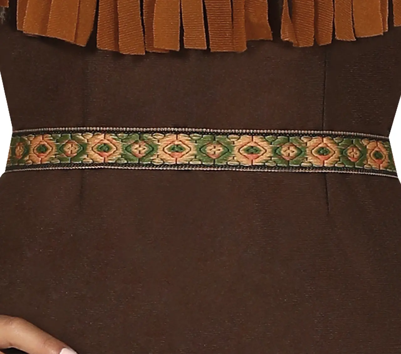 Indisk – kostume til damer, brun, model 86386