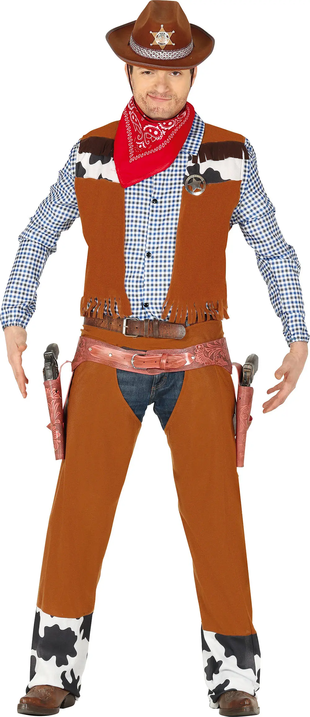 Cowboy – kostume til herrer, model 86399