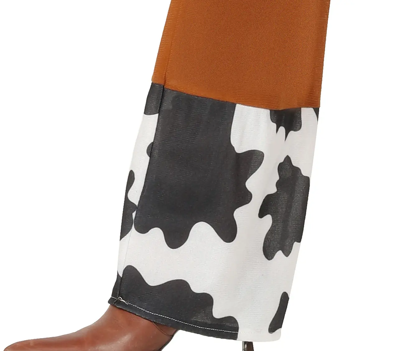 Cowgirl – kostume til damer, brun og blå, model 86400
