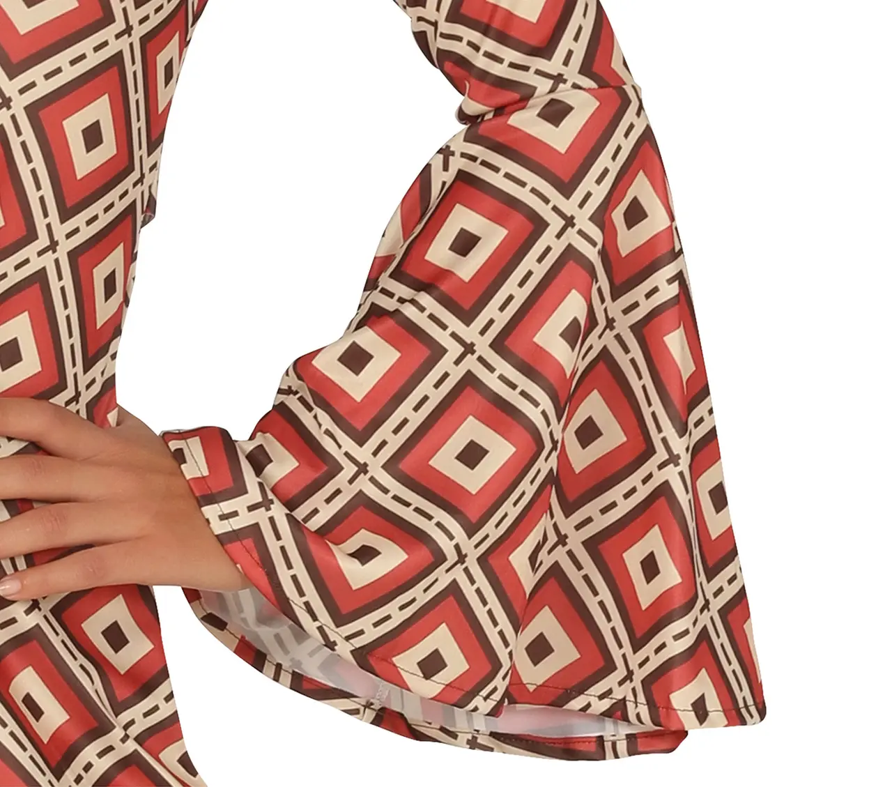 Disco – kostume til damer, flerfarvet, model 86445