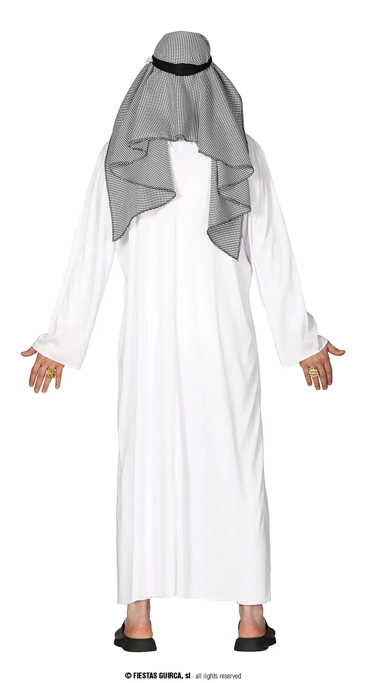 Arabisk sheik – kostume til herrer