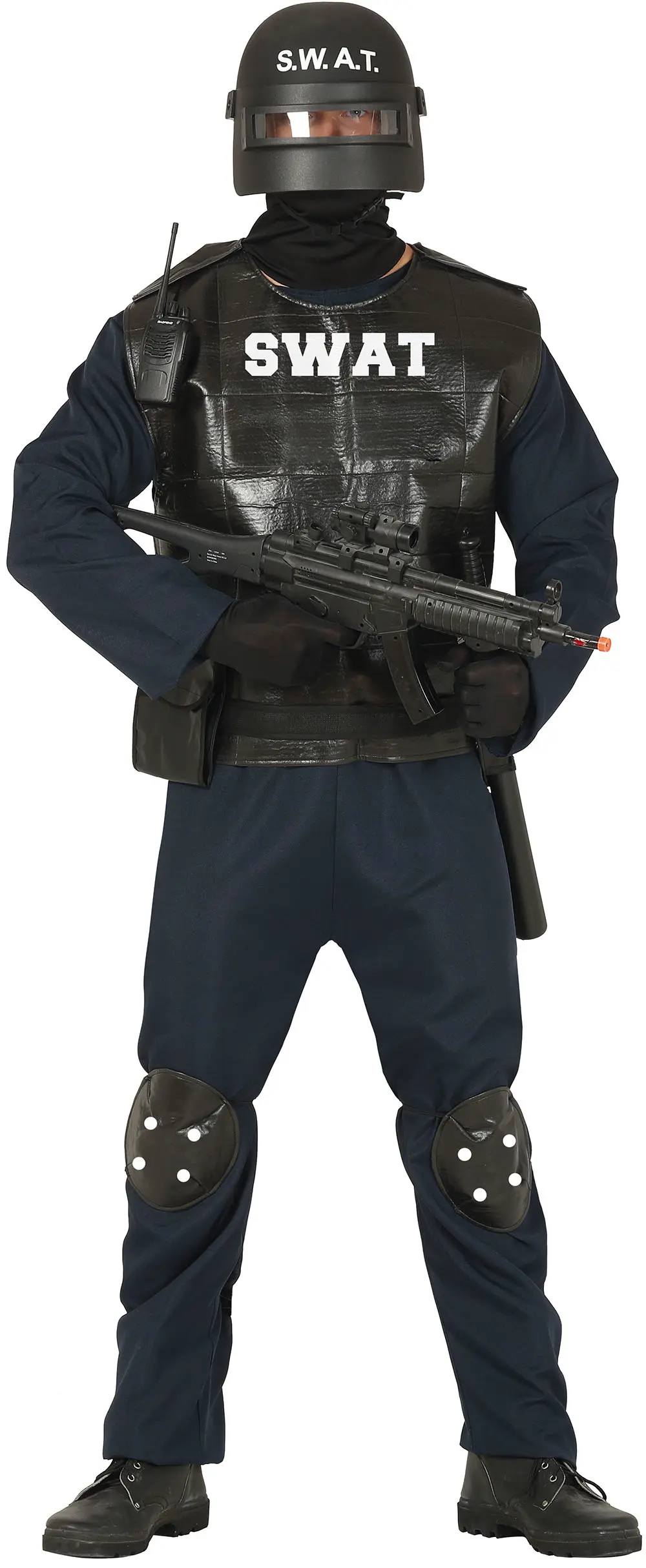 SWAT – kostume til børn og voksne, model 77354