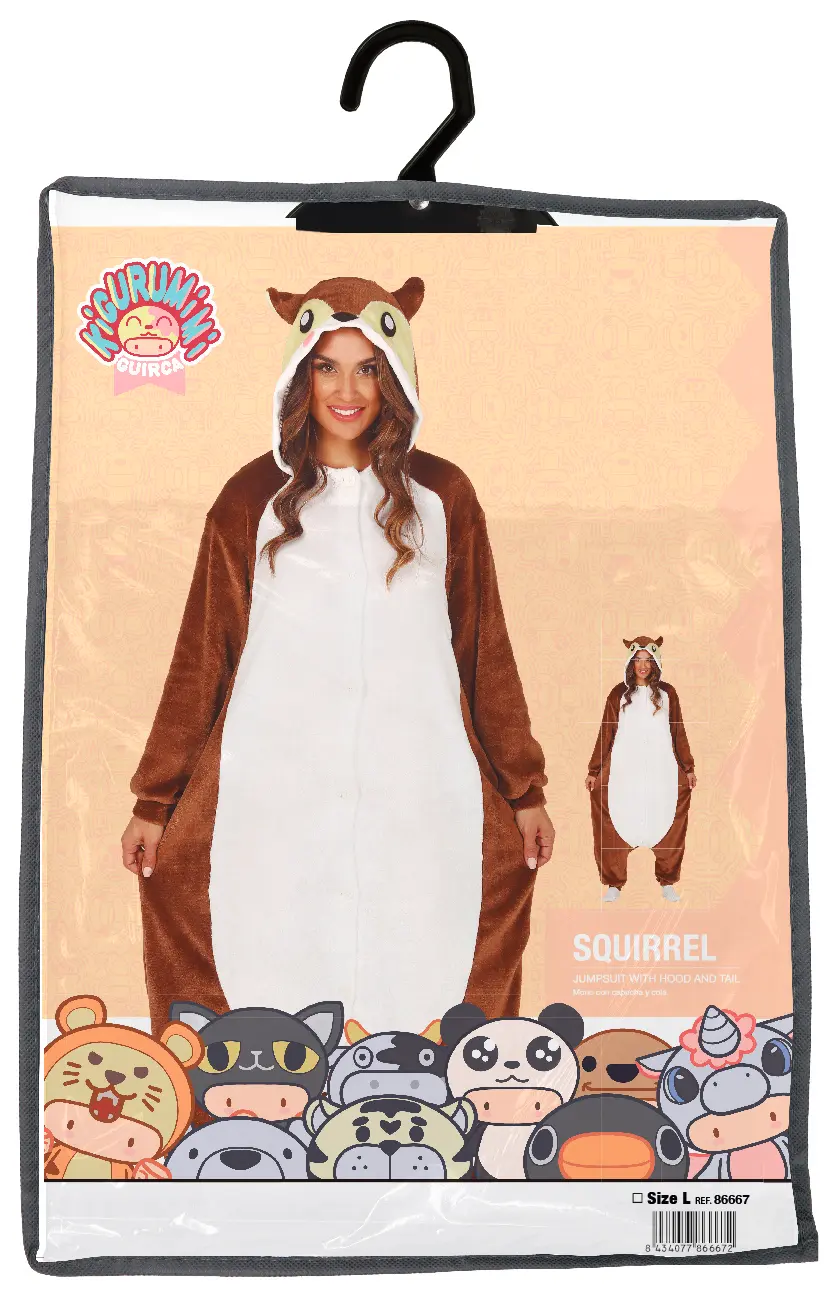 Egern-kigurumi – kostume til voksne