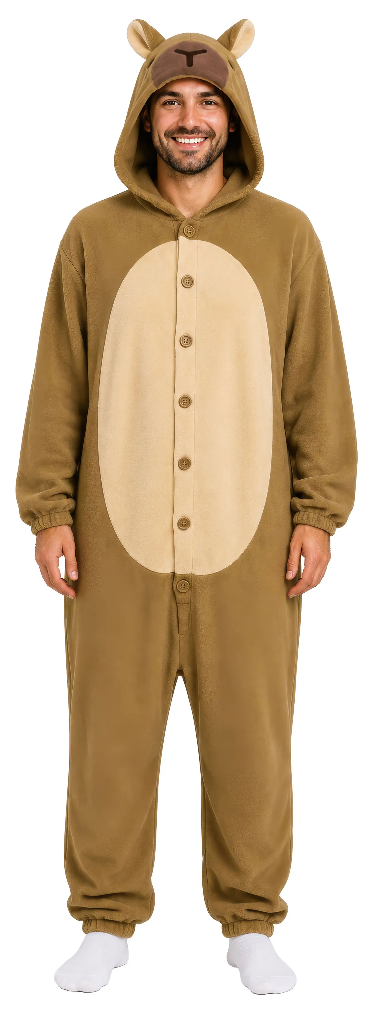 Capybara-pyjamas – kostume til herrer