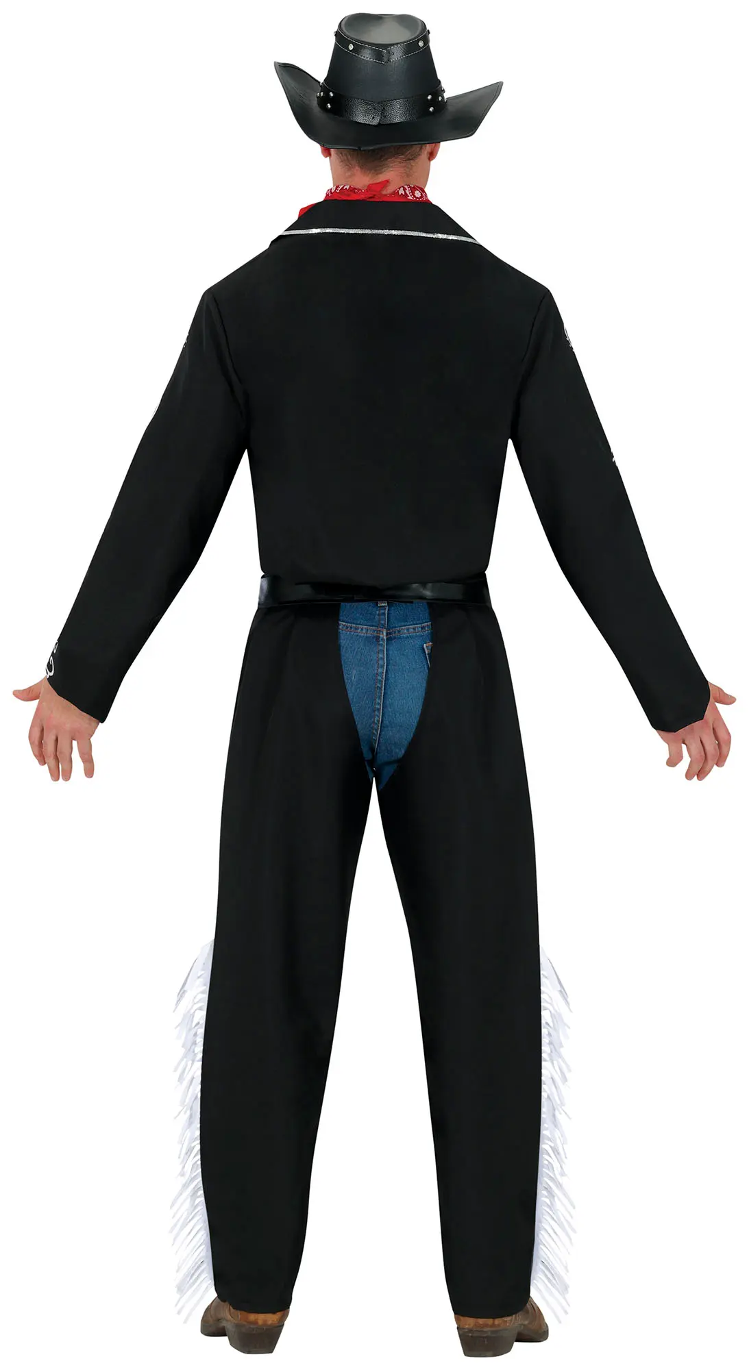 Cowboy i sort – kostume til herrer