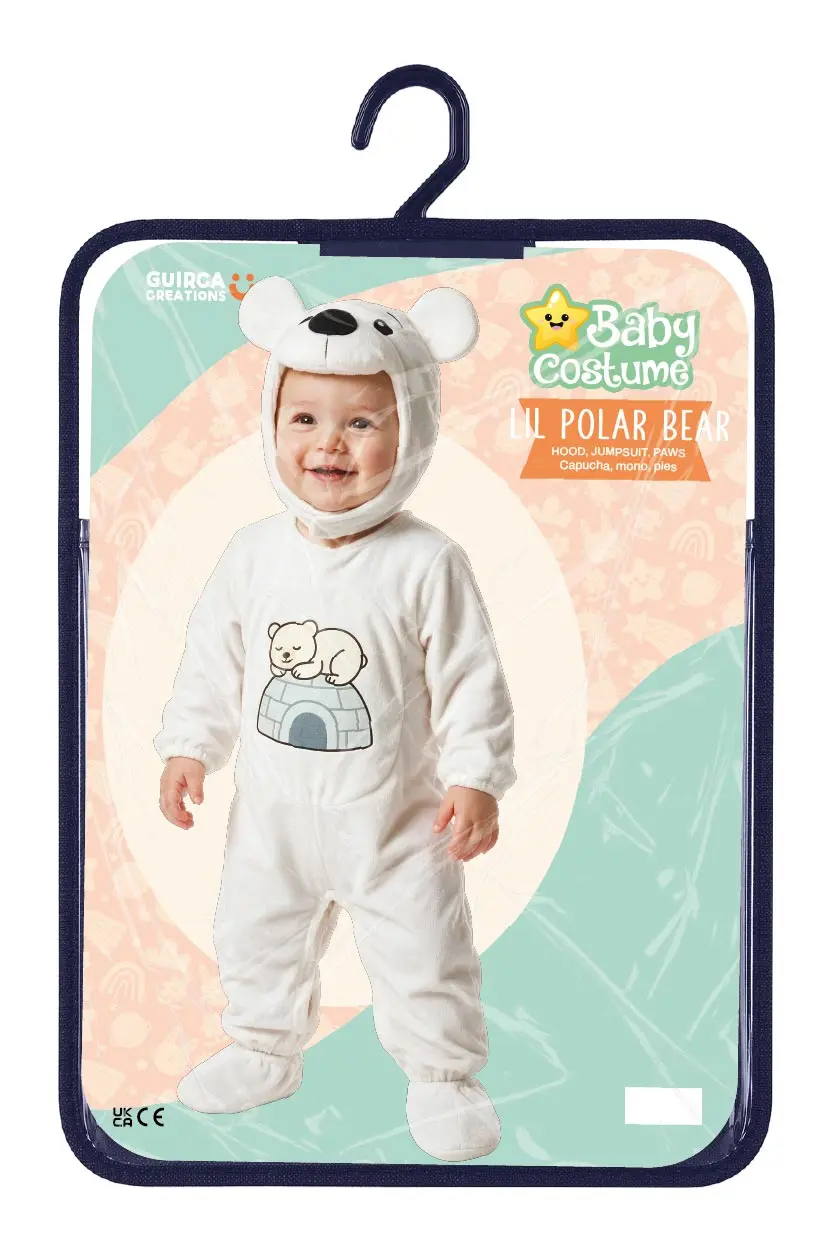 Lille isbjørn – kostume til baby