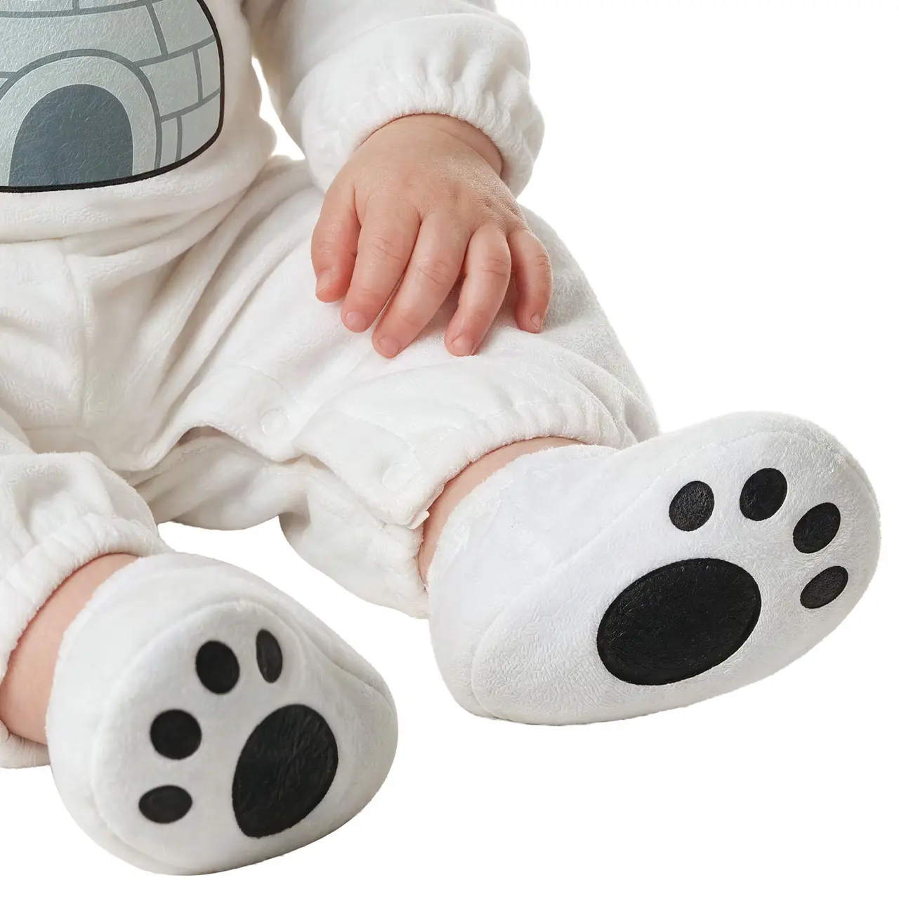 Lille isbjørn – kostume til baby
