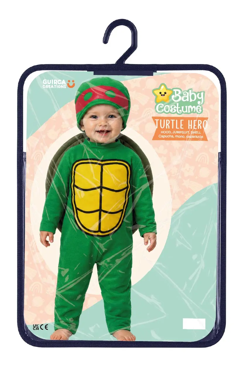 Skildpaddehelt – kostume til baby