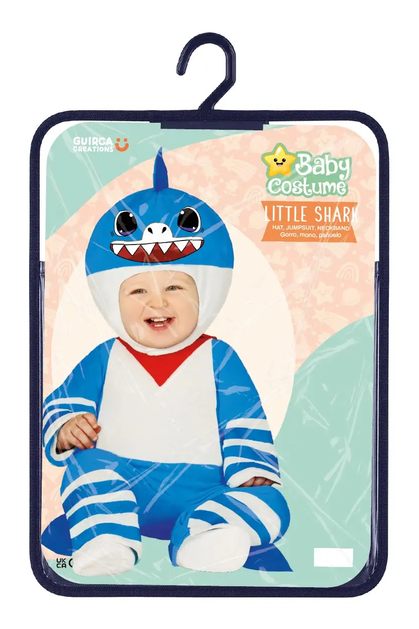 Lille haj – kostume til baby