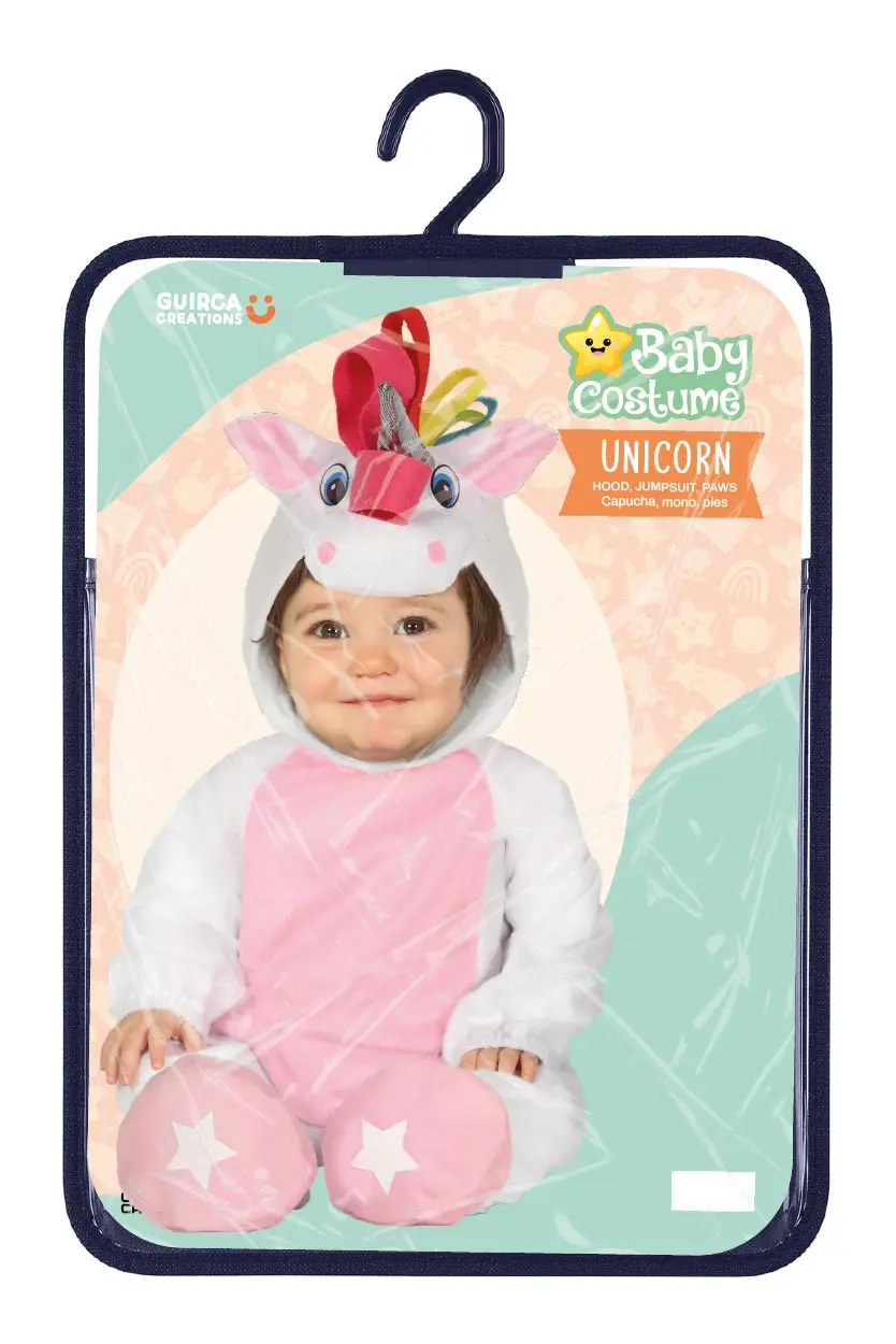 Enhjørning – kostume til baby, model 88381