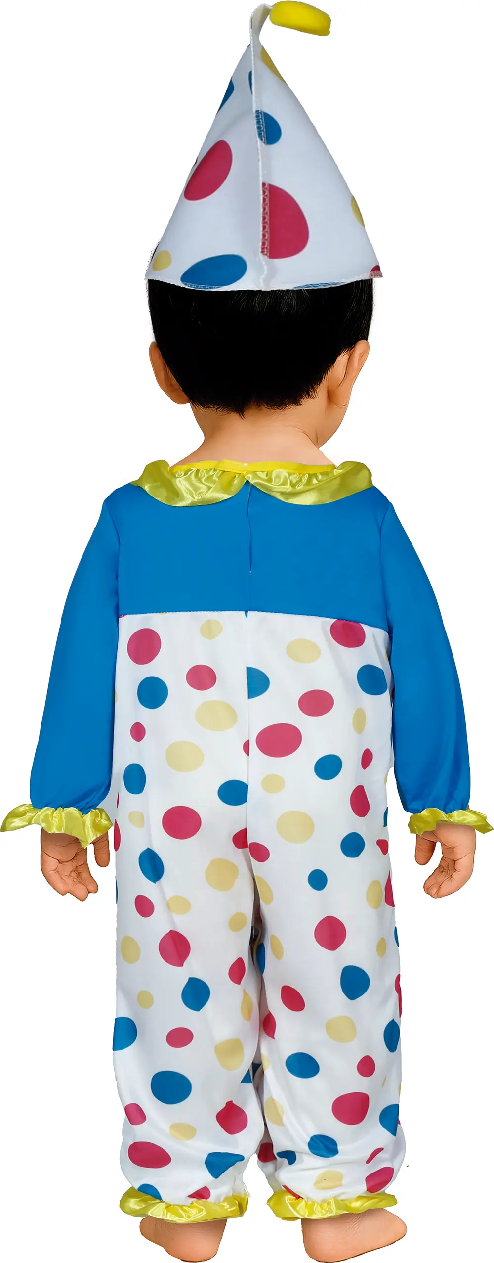 Prikket klovn – kostume til baby