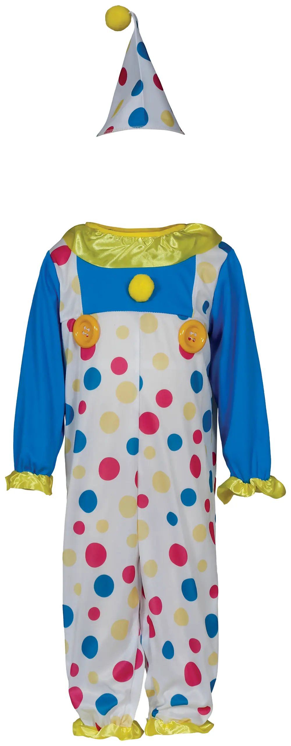 Prikket klovn – kostume til baby