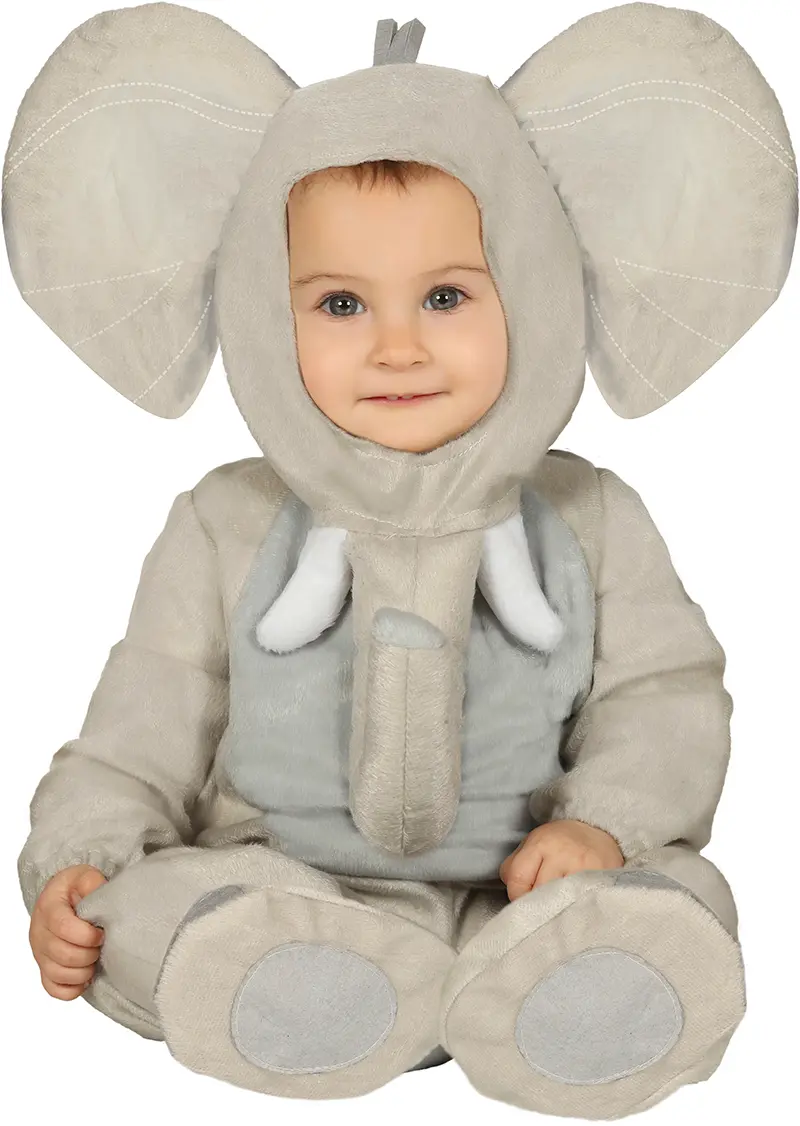 Elefant – kostume til baby, model 88395