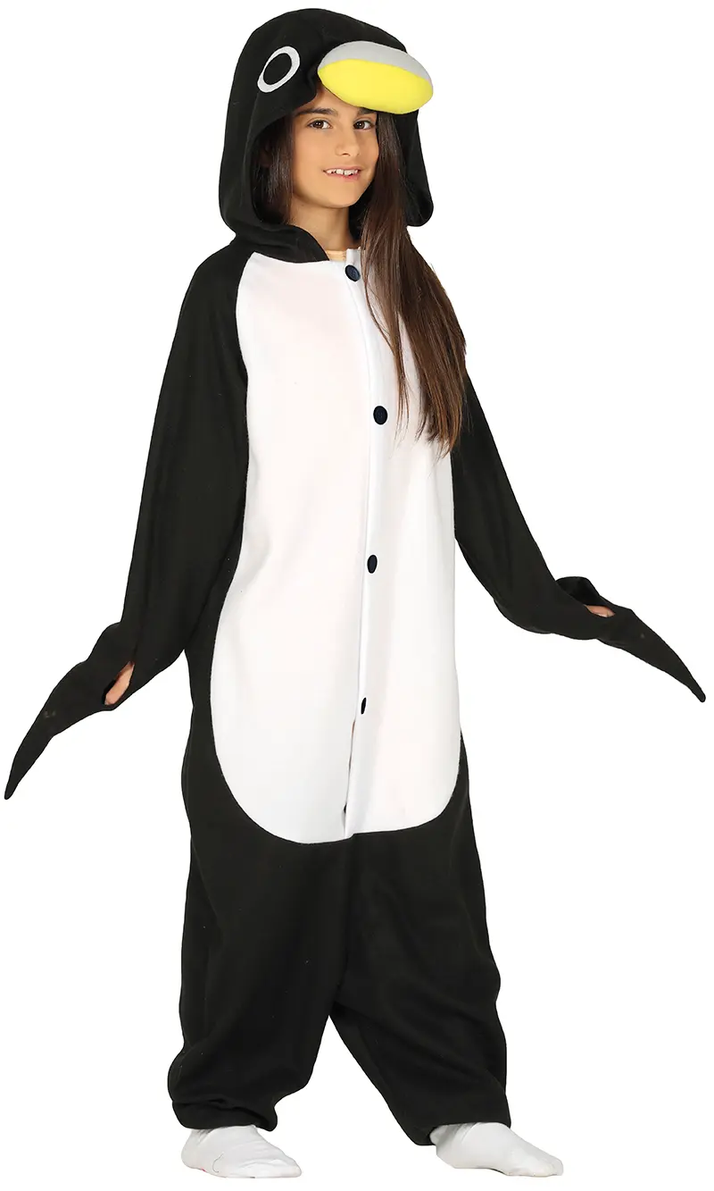 Pingvin-kigurumi – kostume til børn