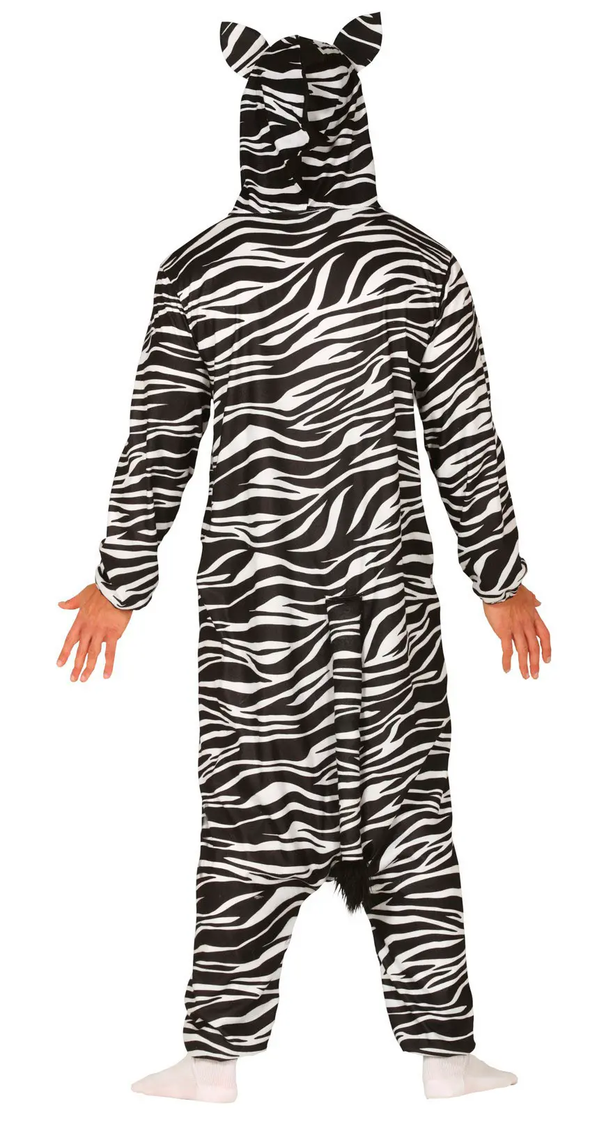 Zebra-kigurumi – kostume til voksne