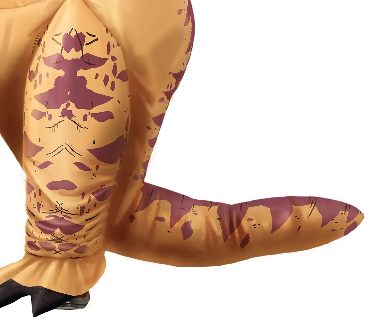 Oppustelig T-rex – kostume til voksne