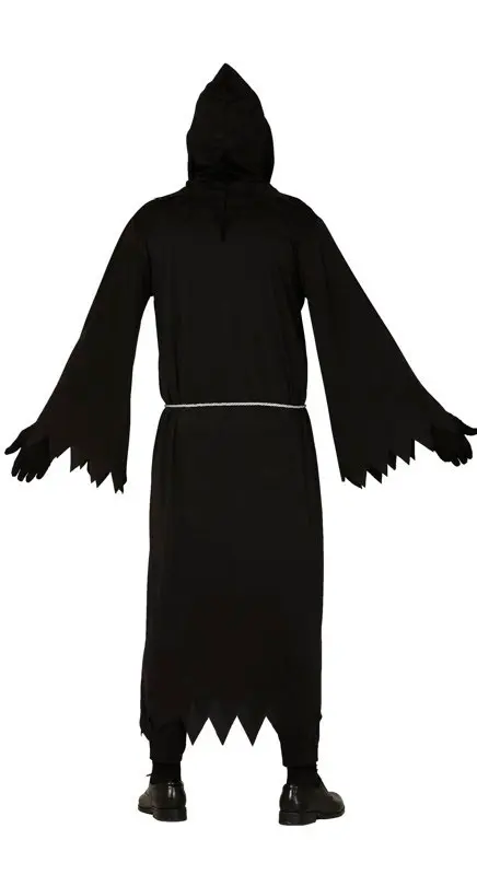 Døden – kostume til herrer, sort, model 88725