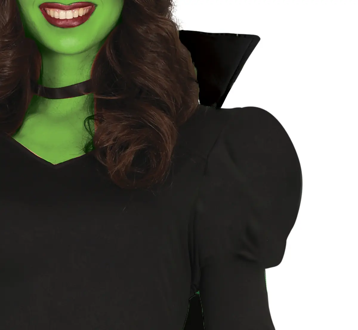 Fantasiheks – kostume til damer, sort