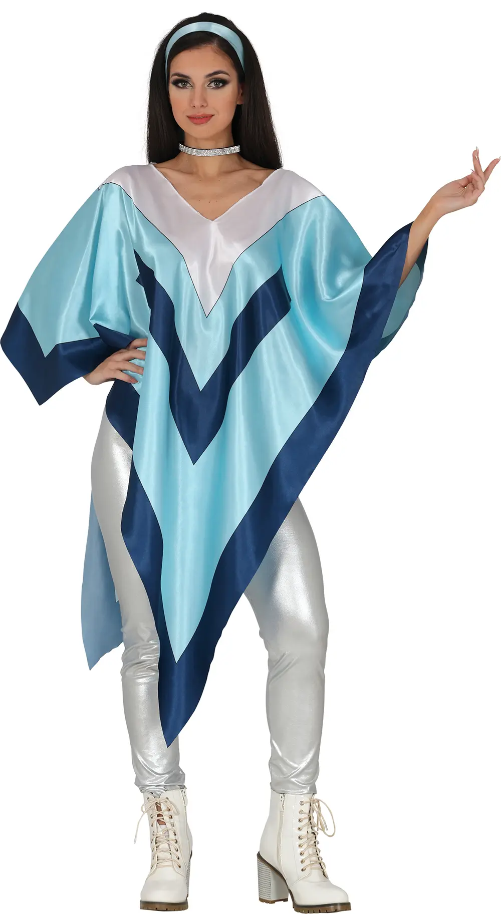 Discoponcho – kostume til damer