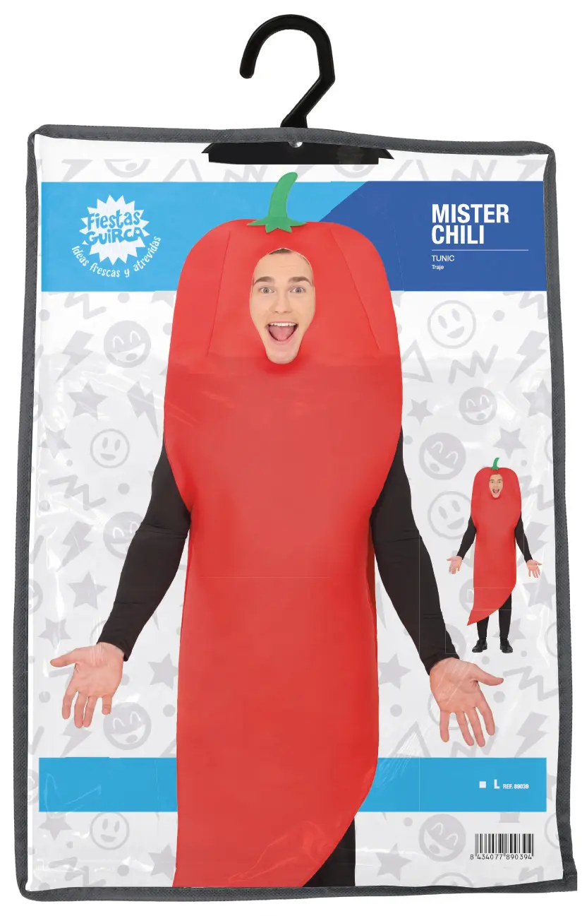Hr. Chili – kostume til herrer