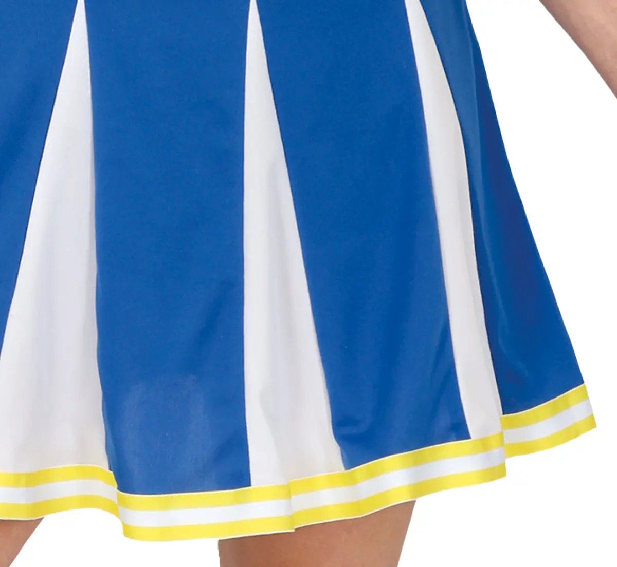 Blå cheerleader – kostume til herrer