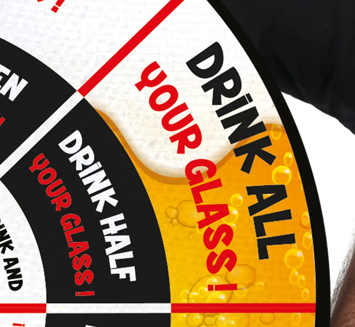 Dartskive til drikkeleg – kostume til herrer
