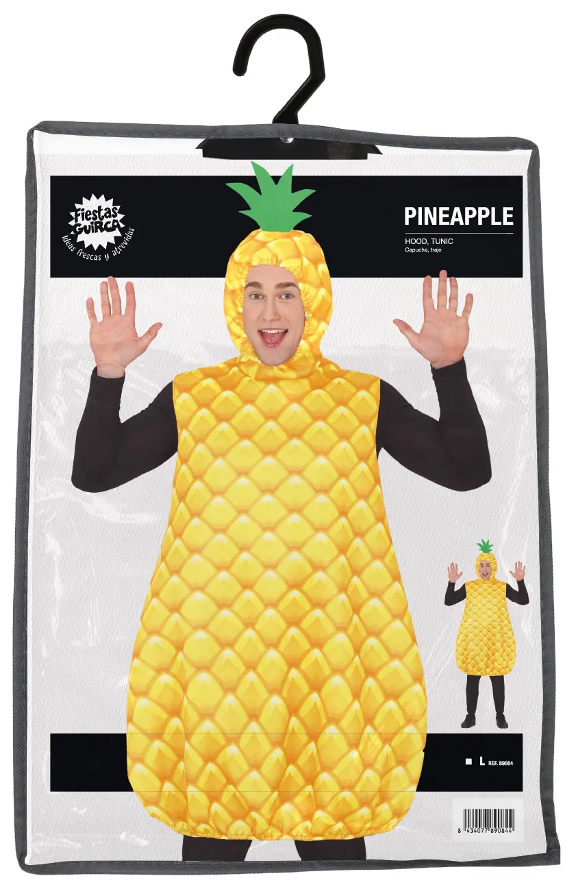 Ananas – kostume til herrer