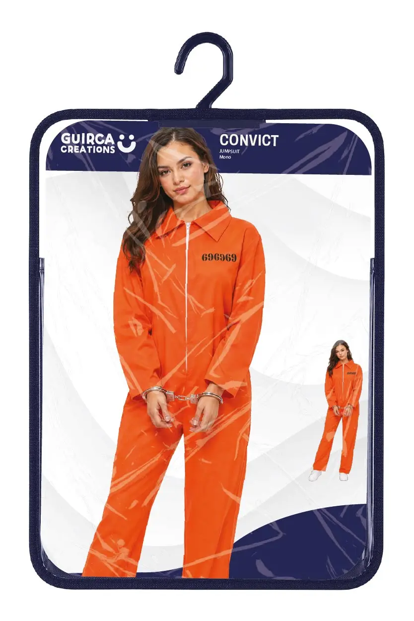 Fange – kostume til damer, orange