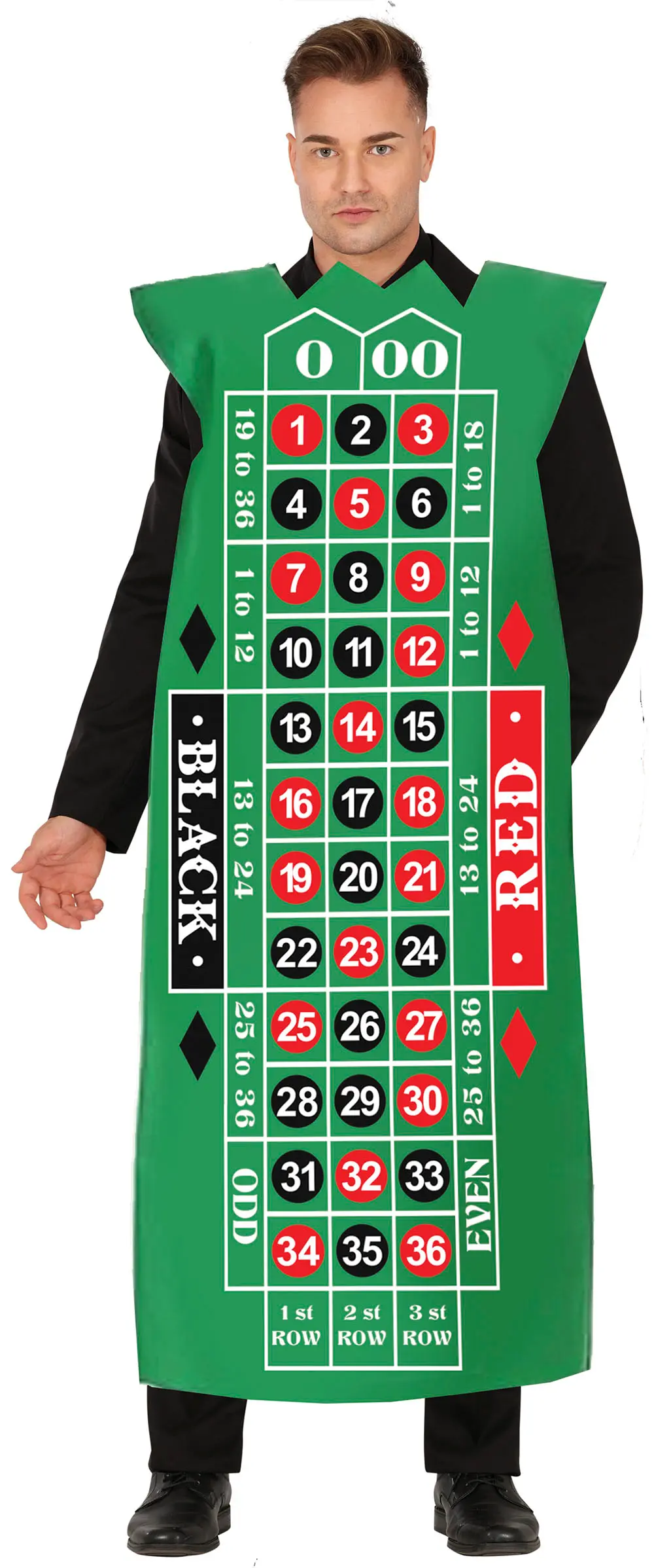 Roulette – kostume til herrer