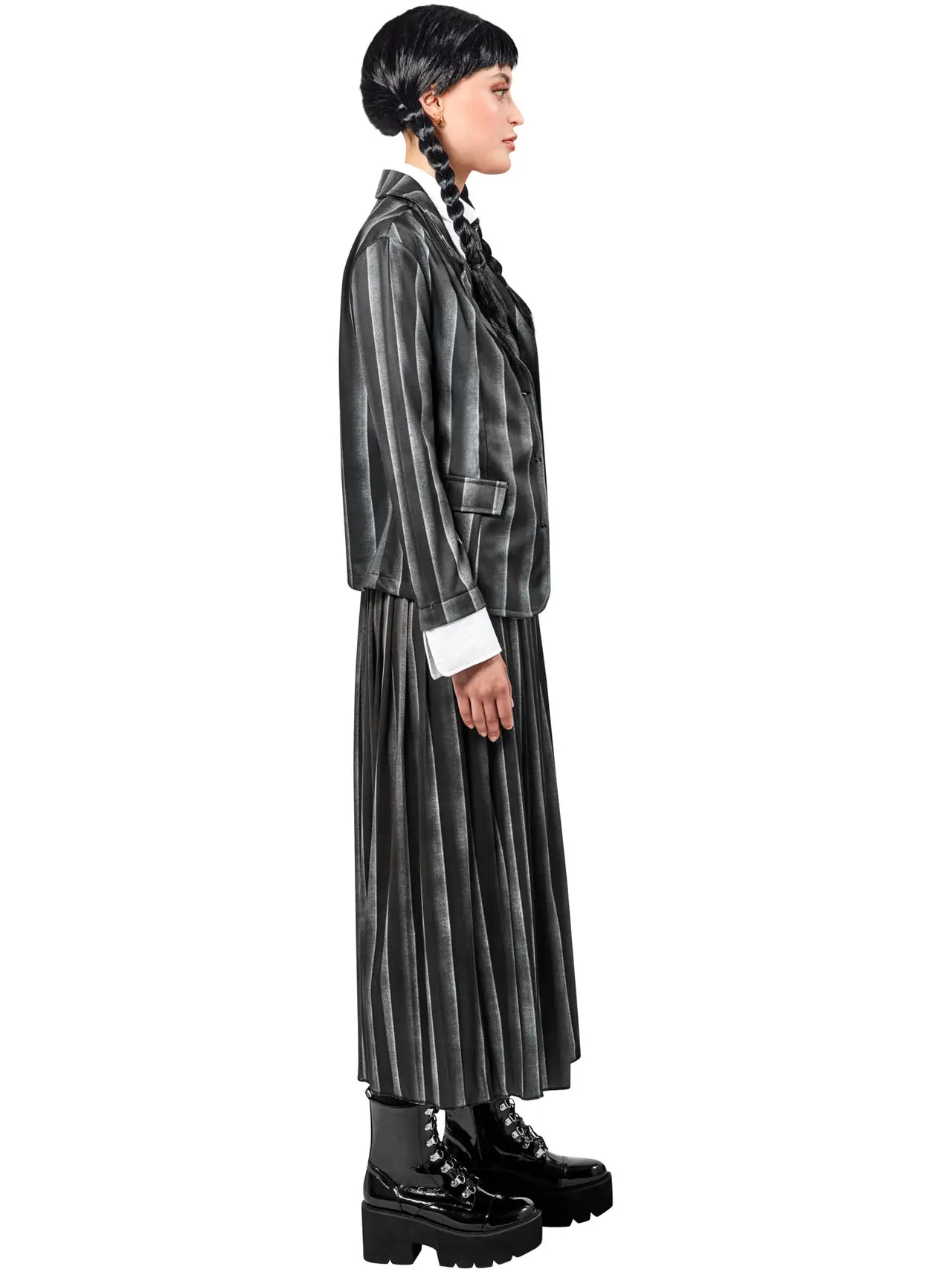 Wednesday Addams skoleuniform Deluxe – kostume til børn og voksne