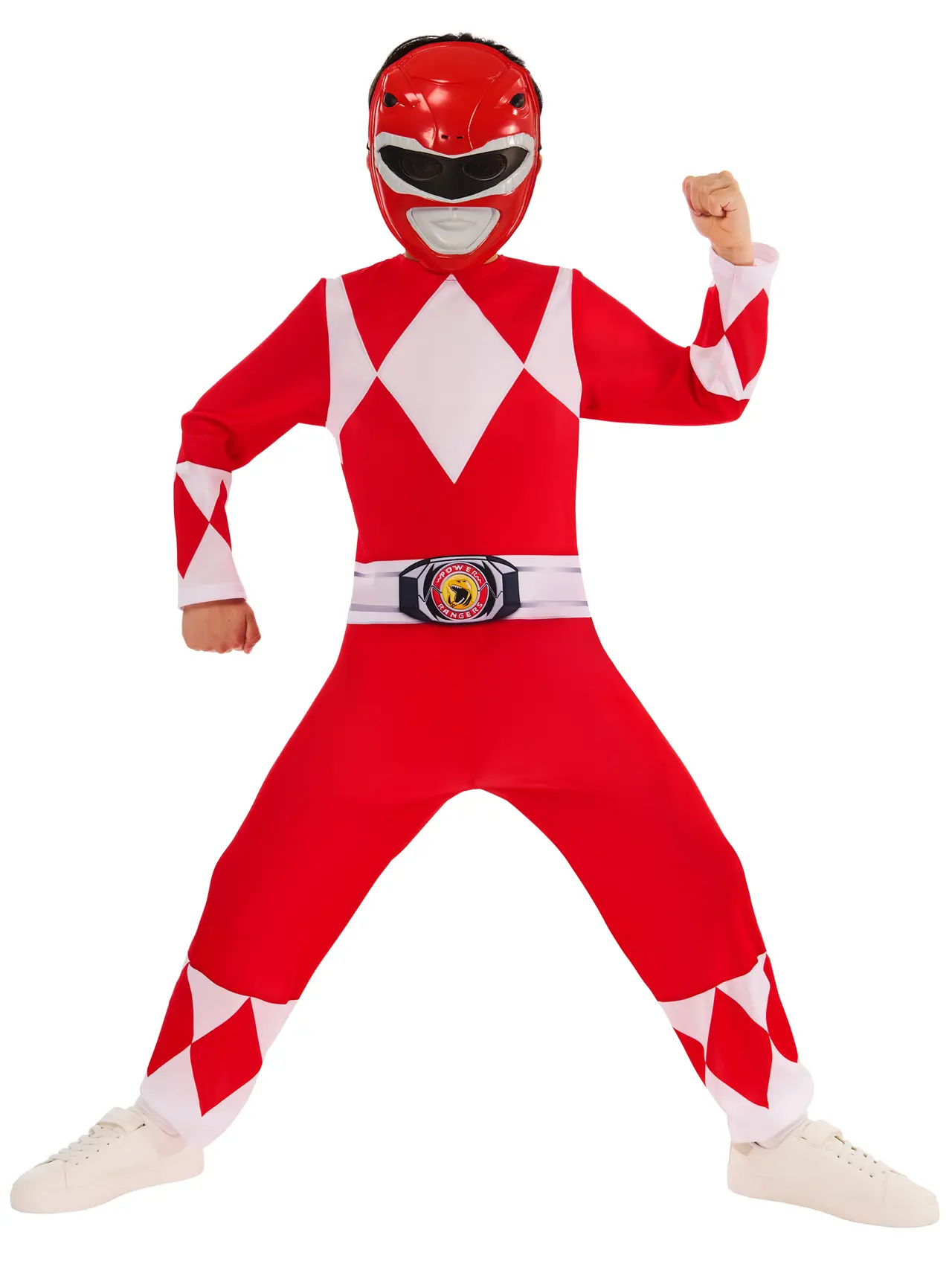 Power Rangers Rød Ranger – kostume til drenge